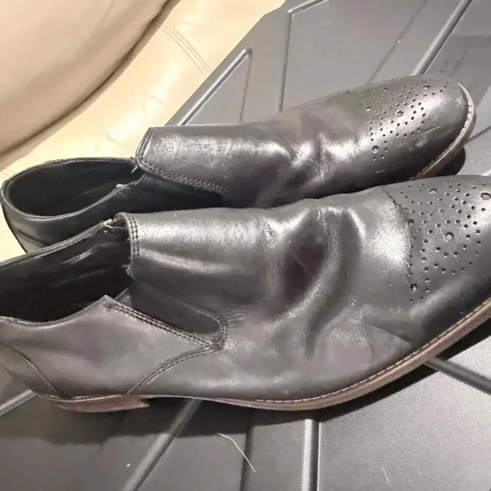 Womens 105 rockport black leather